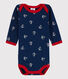 Langärmeliger Baby-Body Jungen