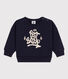 Baby-Sweatshirt aus Molton