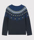 Kinderpullover aus Wolle und Baumwolle für Jungen