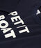 Langärmeliges Baby-T-Shirt aus Jersey blau SMOKING