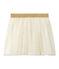Mädchen-Tüllrock mit Sternenmuster beige COQUILLE/gelb DORE