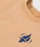 Baby-Langoverall aus Molton beige