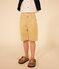 Kinder-Bermudashorts aus Baumwoll-Kattun für Jungen beige FACILE