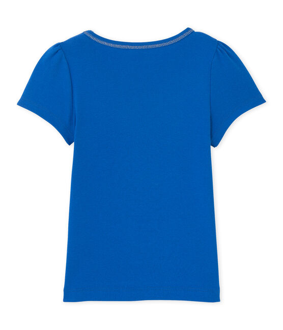 Mädchen-T-Shirt blau DELFT