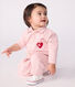 Langer Baby-Overall aus einfarbiger Baumwolle im Tankwart-Stil
