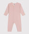 Baby-Pyjama ohne Füße aus Baumwolle rosa SALINE
