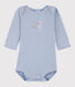 Langärmeliger Baby-Body Mädchen