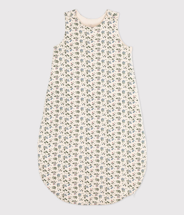 GEBL&Uuml;MTER BABY-SCHLAFSACK AUS BAUMWOLLE TOG 3 naturfarben/vielfarbig