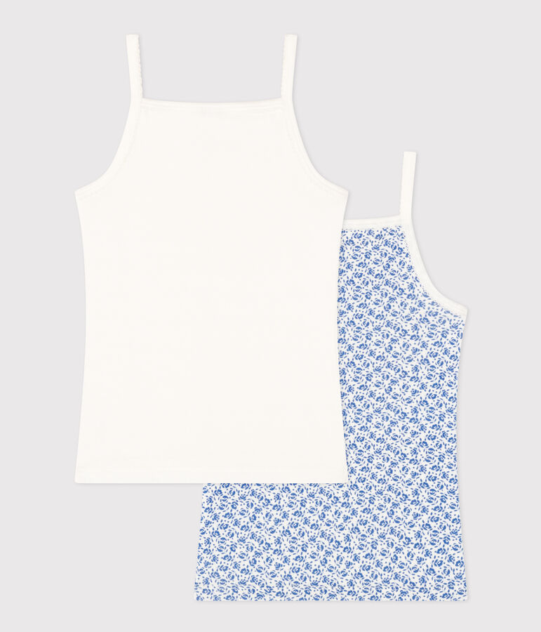 2er-Set Kinder-Tr&auml;gerhemden aus Baumwolle variante 1