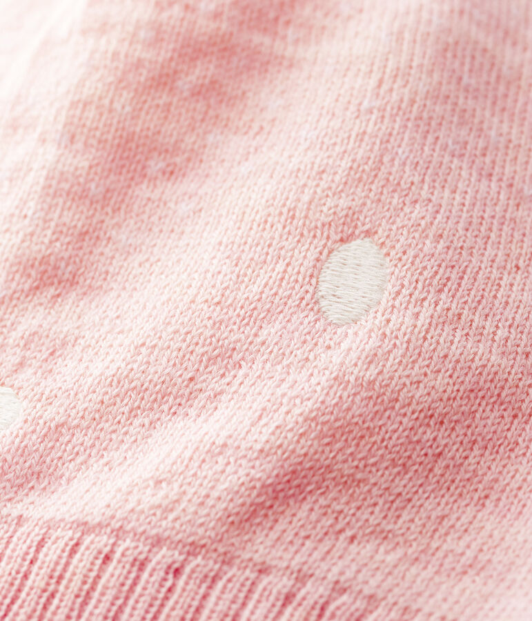 Baby-M&uuml;tze f&uuml;r M&auml;dchen/Jungen rosa