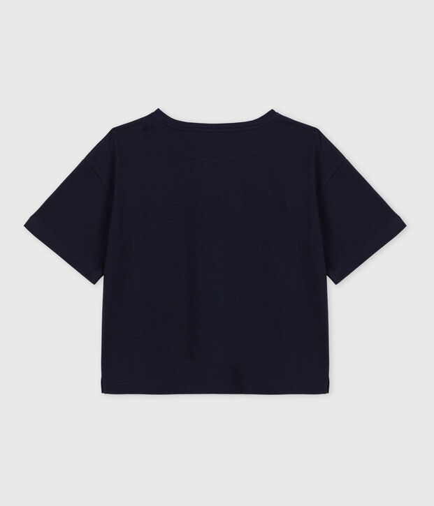 T-Shirt BOXY aus Baumwolle Damen SMOKING