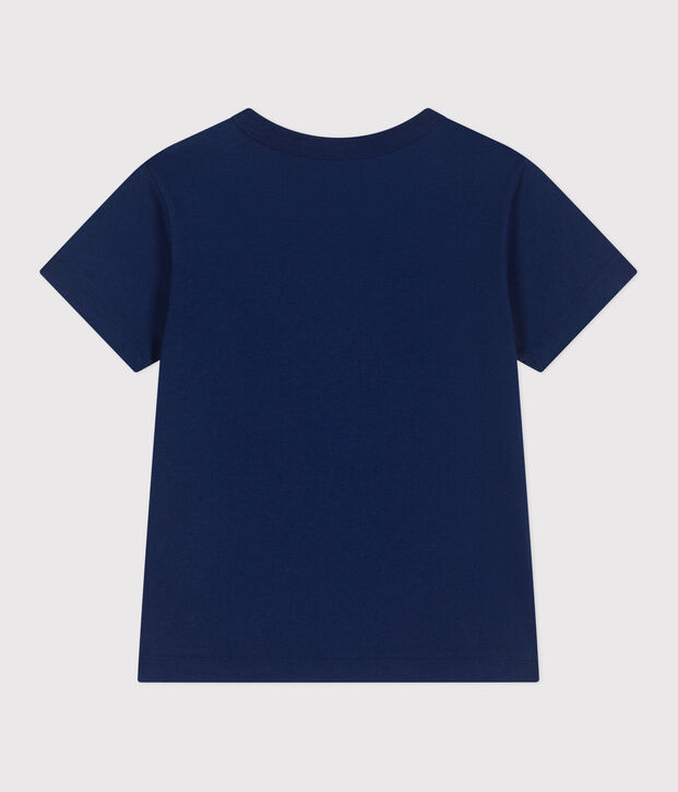 Kurz&auml;rmeliges Kinder-T-Shirt aus bedruckter Baumwolle MEDIEVAL