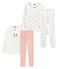 2er-Set Pyjamas für kleine Mädchen variante 1