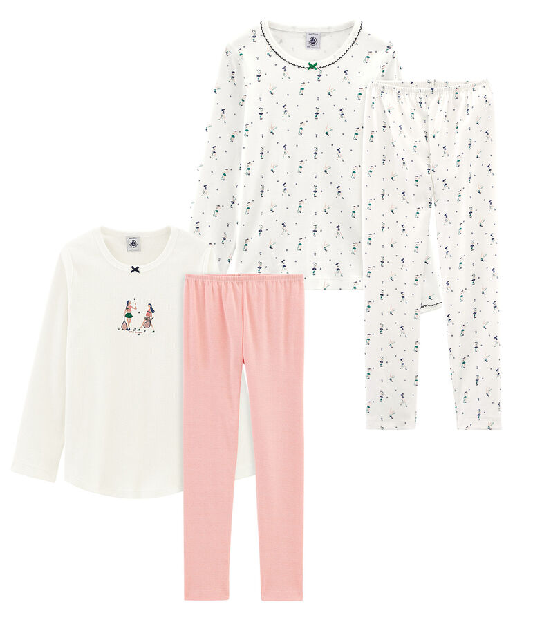 2er-Set Pyjamas f&uuml;r kleine M&auml;dchen vielfarbig