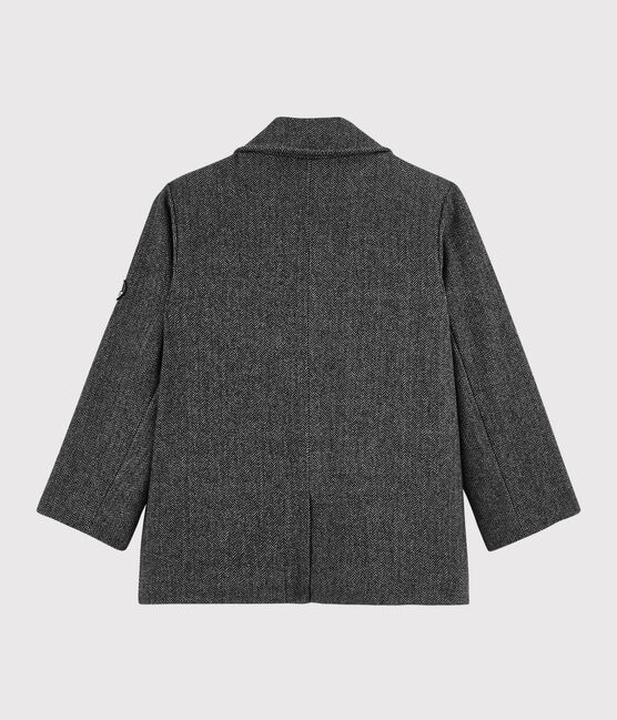 Caban-Mantel aus Wollstoff für Jungen grau CITY CHINE