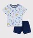 Kinder-Kurzpyjama aus Baumwolle für Jungen