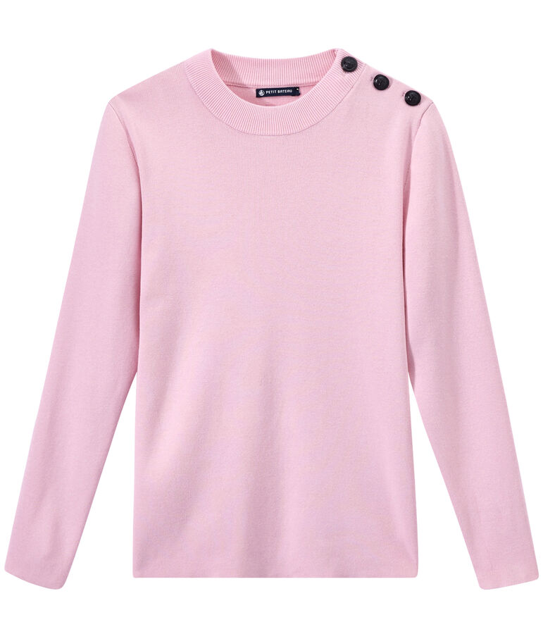 Marinepullover f&uuml;r Damen rosa BABYLONE