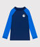 T-Shirt mit UV-Schutz Kinder blau MEDIEVAL
