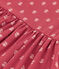 Gemustertes Kinderkleid aus Baumwolle für Mädchen rosa PAPI/beige AVALANCHE