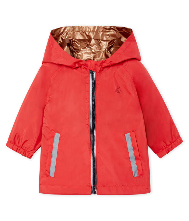 Wendbare winddichte baby-jacke m&auml;dchen rosa/blau