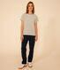 T-Shirt LE DROIT aus Baumwolle mit Rundhalsausschnitt