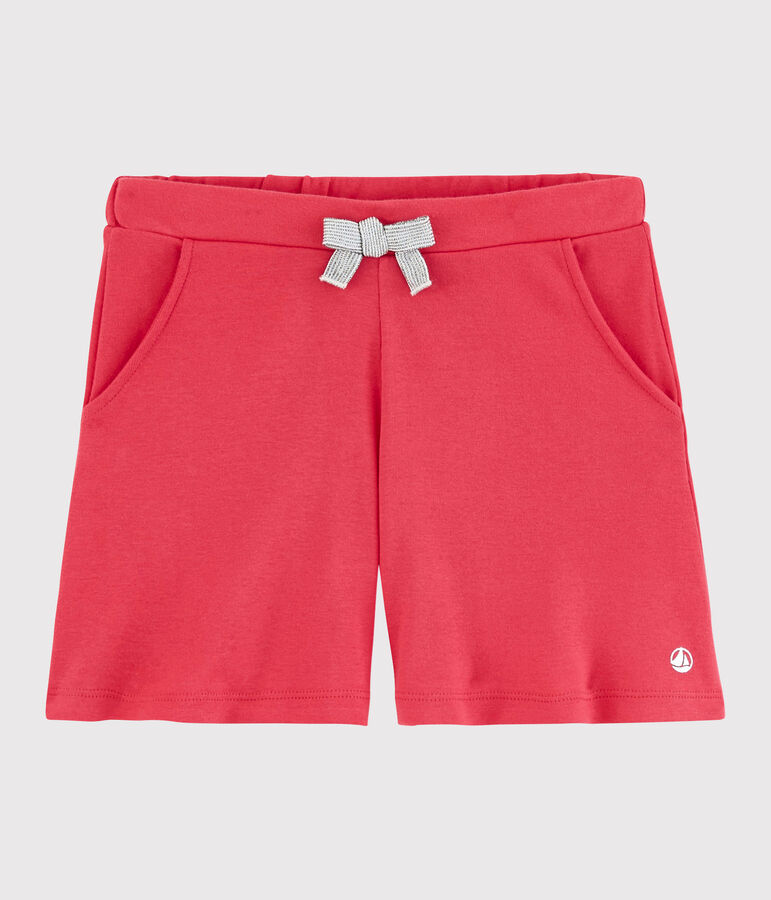 Kinder-Shorts aus Baumwolle f&uuml;r M&auml;dchen rosa