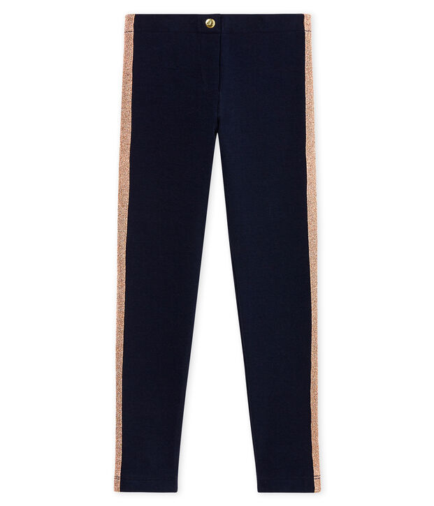 M&auml;dchen Hose aus Lycra blau/rosa