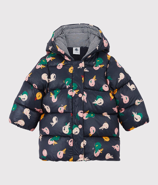 Baby-Anorak aus Polyamid. blau SMOKING/weiss MULTICO
