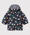 Baby-Anorak aus Polyamid. blau SMOKING/weiss MULTICO