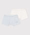 2er-Set Boxershorts aus Baumwolle mit Ringelstreifen für Jungen variante 1