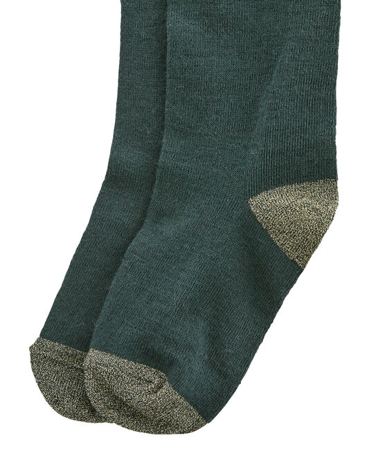 Mädchen Strumpfhose aus Jersey grün SHERWOOD/gelb DORE