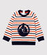 Baby-Sweatshirt aus Molton.