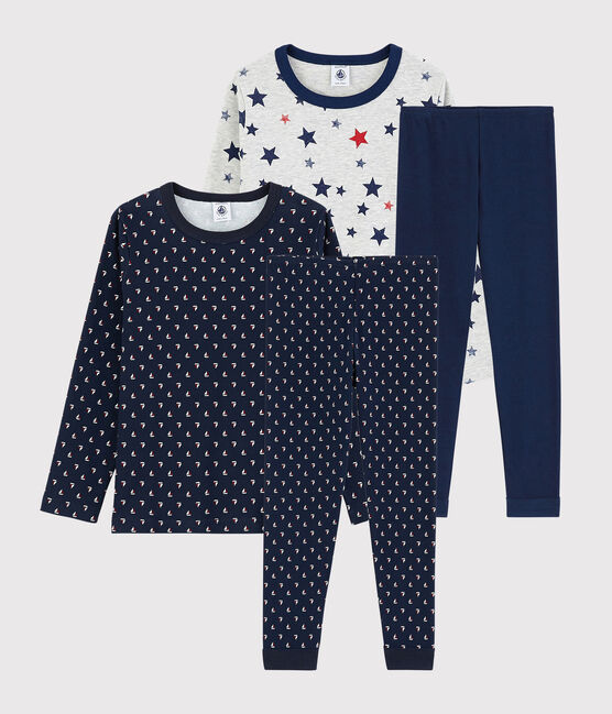 2er-Set Kinderpyjamas aus Baumwolle für Jungen variante 1