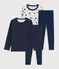2er-Set Kinderpyjamas aus Baumwolle für Jungen variante 1