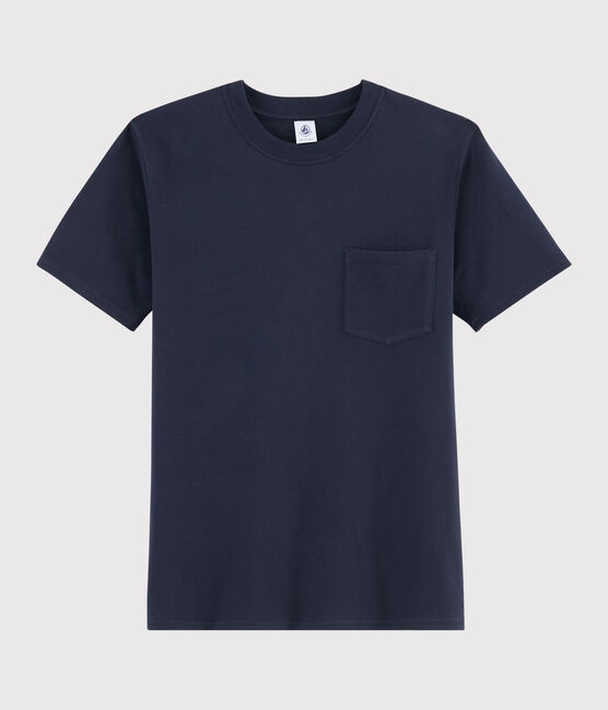 Dames/Heren T-shirt blau SMOKING