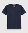 Dames/Heren T-shirt blau SMOKING