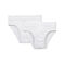 2er-Set Slips für kleine Jungen weiss .