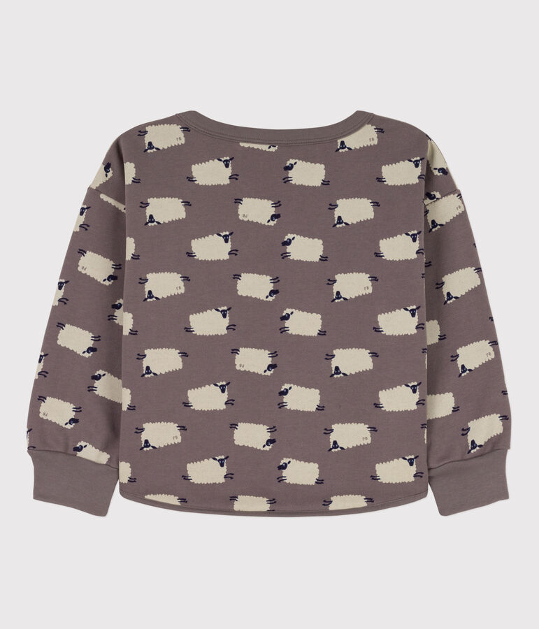 Bedrucktes Kinder-Sweatshirt aus Molton f&uuml;r M&auml;dchen / Jungen BONGRIS/ MULTICO
