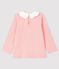 Langärmelige Baby-Bluse für Mädchen rosa MINOIS