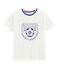 Kinder-T-Shirt f&uuml;r Jungen weiss