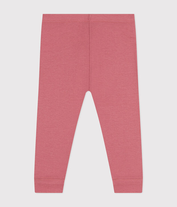 Baby-Leggings aus Baumwolle rosa