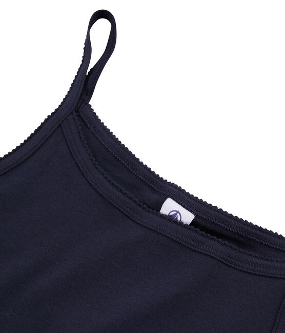 Trägershirt für Damen blau SMOKING