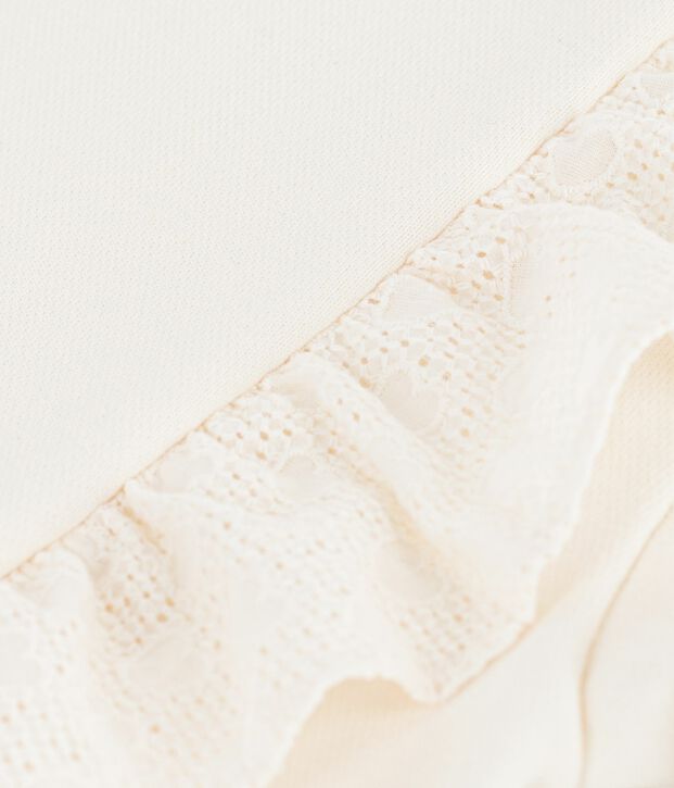 Kinder-Sweatshirt aus Baumwolle MILK