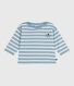 Baby-Streifenshirt aus Baumwolle