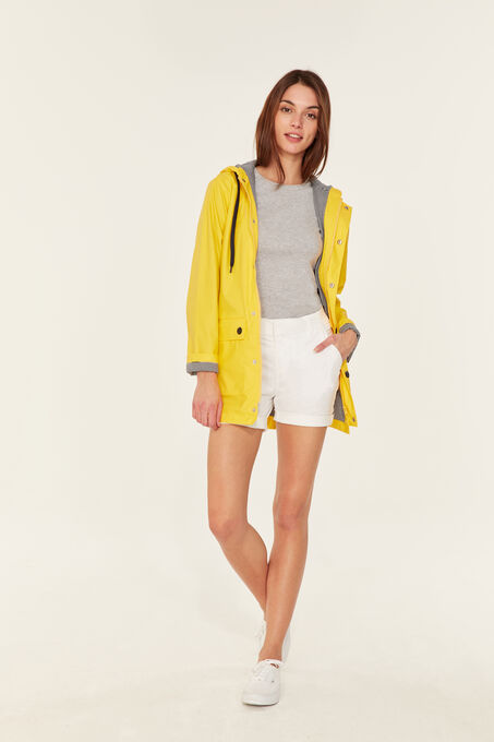 Ikonische regenjacke unisex gelb JAUNE