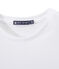 Gestreiftes Damen-T-Shirt aus leichtem Jersey „INDISPENSABLE“ weiss ECUME