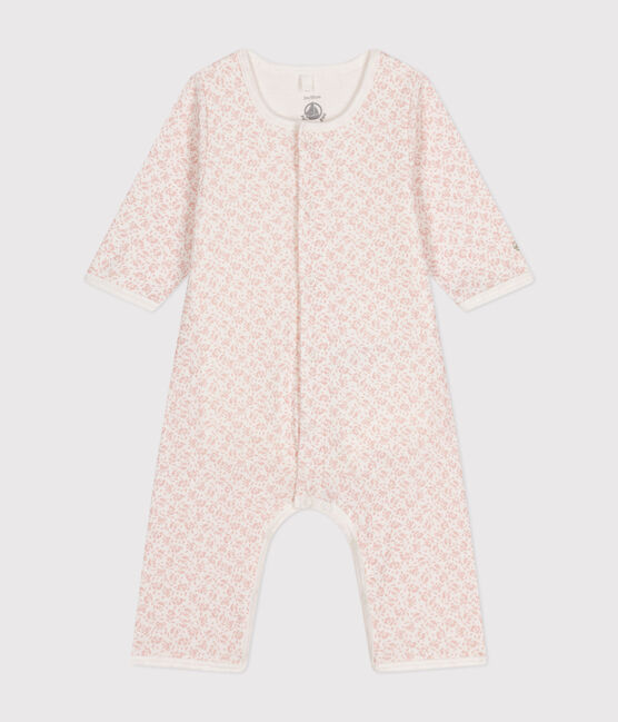 Bodyjama ohne Füße aus Baumwolle MARSHMALLOW/ PANTY