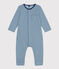 Langer gestreifter Baby-Overall aus Wolle ENNEIGE/ CHALOUPE:ENNEIGE