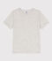 Warmes Damen-T-Shirt L’ICONIQUE grau BELUGA CHINE