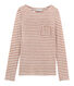 Langarm-leinen-t-shirt damen